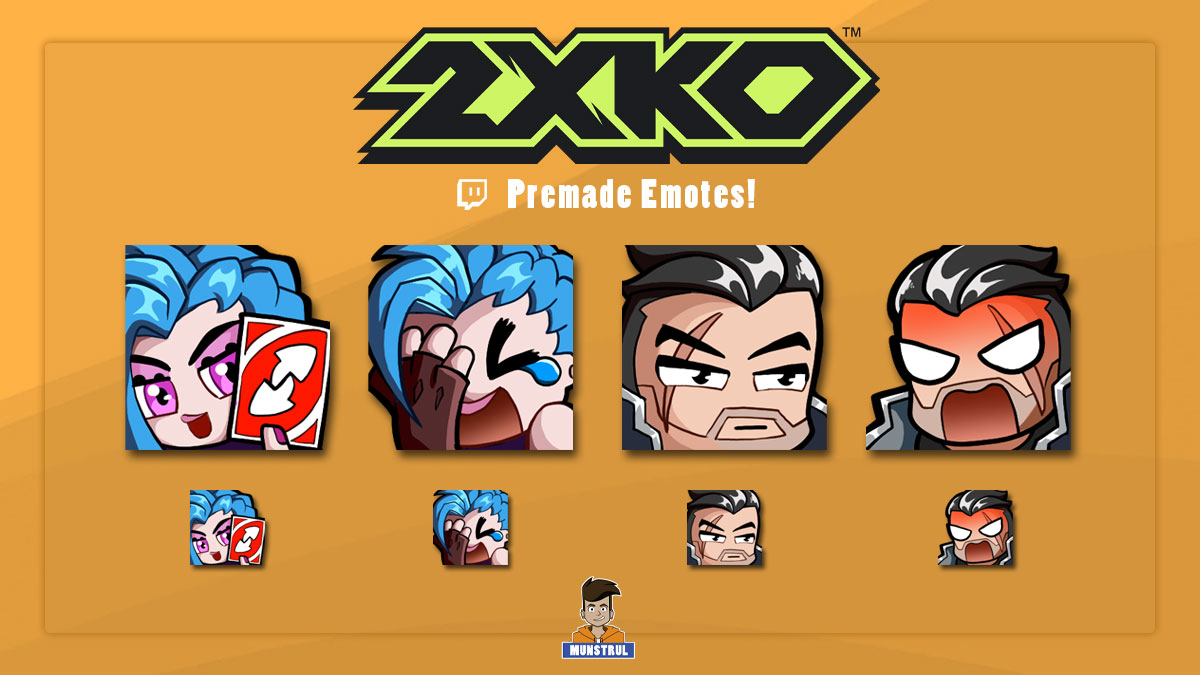 Munstrul (@munstrul) on Twitter photo Happy 2XKO Release ๐
Jinx and Darius Emotes are ready!!
$5 each
#2XKO_Jinx #2xko_darius Happy 2XKO Release ๐
Jinx and Darius Emotes are ready!!
$5 each
#2XKO_Jinx #2xko_darius