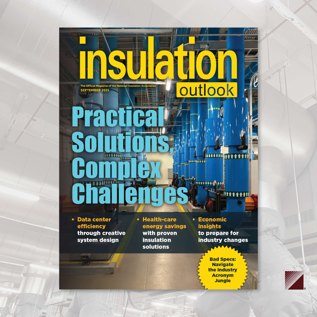 In the September issue of Insulation Outlook®, our Senior Estimator Jene Johnson gives his perspective on a challenging but rewarding insulation project at a data center in Birmingham, Alabama. 🦺 Read the full story here: insulation.org/io/articles/ni…

#PCIProud #NIA #Insulation