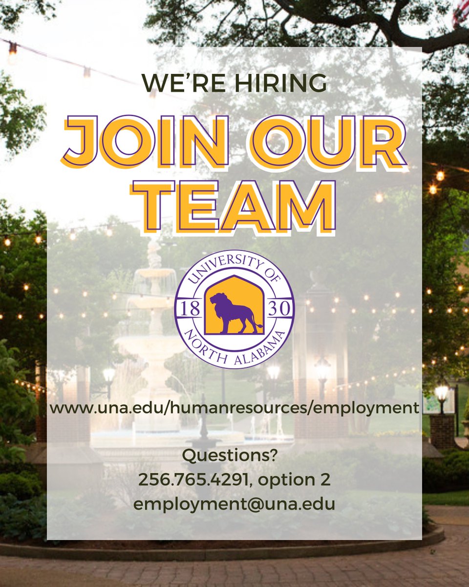 UNA Employment tweet media