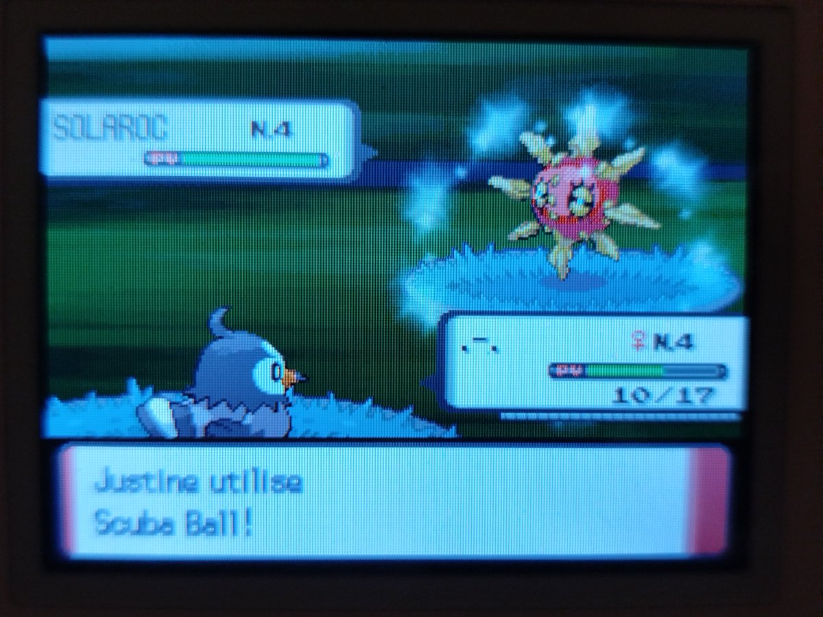 NyralliaSH's tweet photo. Ça trouve pas beaucoup en ce moment, la faute au manque de motivation mais voilà enfin Solaroc shiny après 22386 rencontres ! https://t.co/AIwjYCaPUB