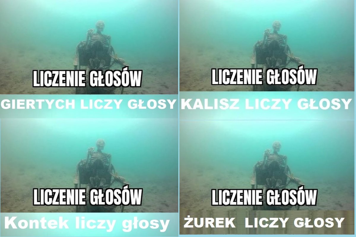 kalarski's tweet photo. @Drapichrust2137 @NigdyWiecejPiS @PiotrStarszawy Przecież liczą cały czas. https://t.co/4yrSP7VohW