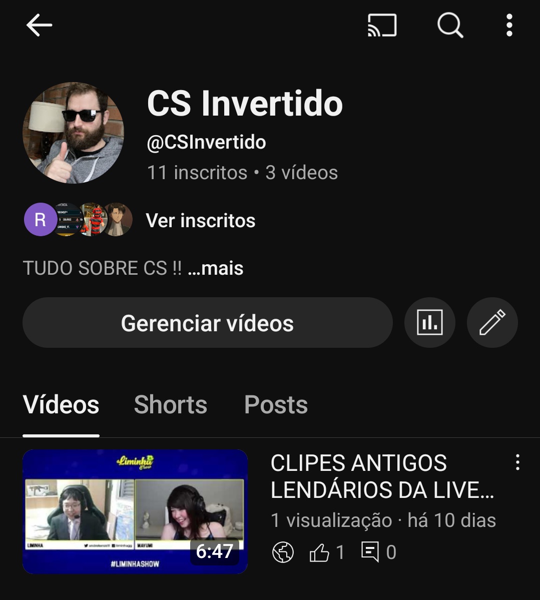 CSInvertido's tweet image. Gente , Pega a Visão .

Tenho um desafio pra você que esta lendo esse post.

To com uma meta no meu canal do yt e preciso da ajuda de vcs.

Assim que chegarmos a 500Subs la no meu canal do yt, vou sortear um pix no valor de R$50.

Se Inscrevam lá , tmj  👊🏻

Obs : link na bio