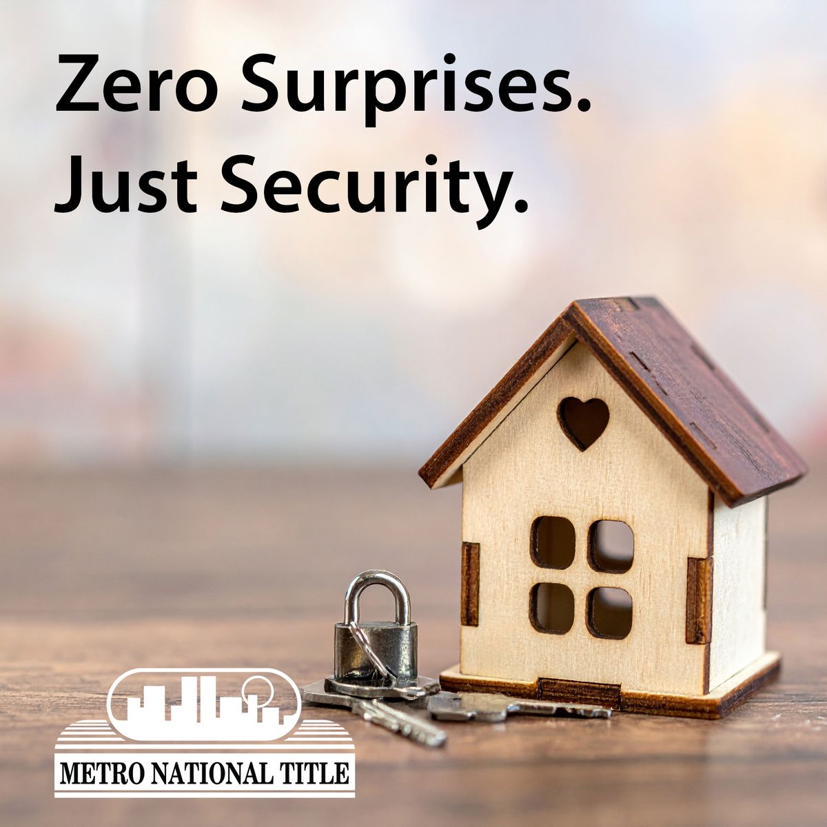 metrontitle's tweet image. 🔑 Your property deserves protection. At Metro National Title, our title insurance policies safeguard your ownership rights and give you peace of mind. 🏡✨ No surprises—just security you can count on. metrotitle.com

#MetroNationalTitle #TitleInsurance #HomeSecurity…