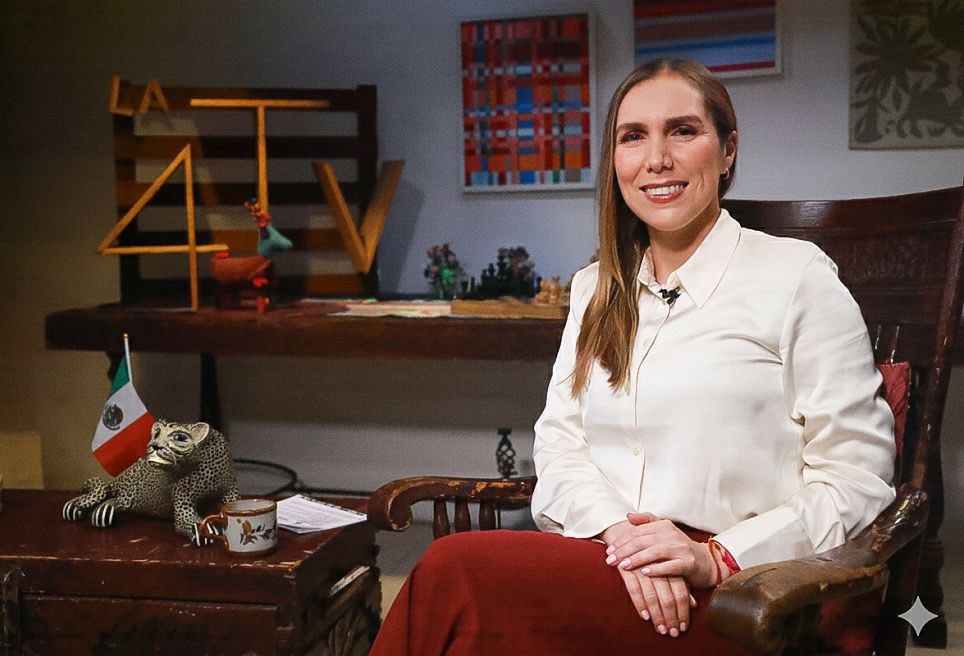 Agradezco a mis amigos de #La4TV el espacio🎙️📽️ para platicarles a las y los televidentes sobre las historias de éxito de #IslaMujeres, de cómo estamos transformando el municipio con orden, honestidad y cercanía.

#SigamosTransformando🩷 #4TENEA