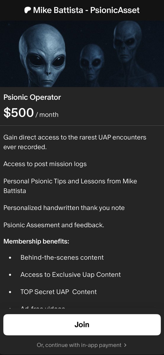 Great job, Kyle! (<a href="/kyle_ferriter/">Kyle Ferriter</a>)

It’s important people like Kyle and <a href="/flarkey/">𝔽𝕝𝕒𝕣𝕜𝕖𝕪</a> invest time in investigating and finding factual explanations for situations in which people misidentify objects as UFOs or “UAP”. 

Especially since”Magic Mike” Battista (<a href="/mbattista25/">Michael Battista</a>) charges up to