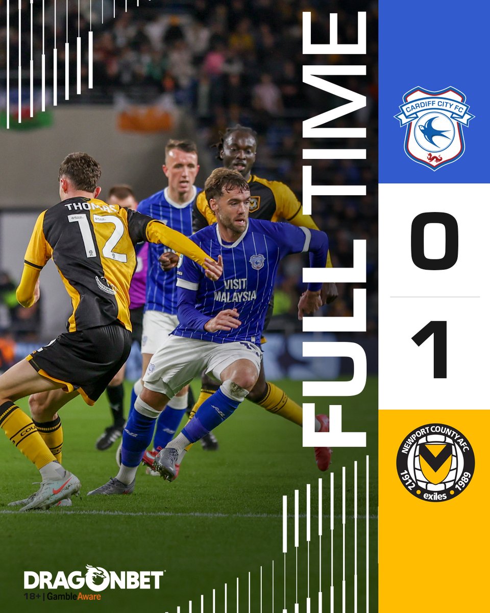CardiffCityFC's tweet photo. Defeat in our second Vertu Trophy group game.

#CityAsOne | @DragonBetWales https://t.co/RtngbhJRR0