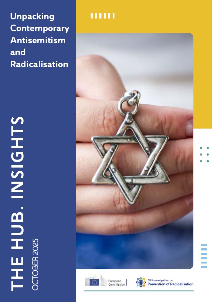 📢<a href="/EUPreventionHub/">EU Knowledge Hub on Prevention of Radicalisation</a> publishes timely report: "Unpacking Contemporary Antisemitism and Radicalisation"
We're proud to have contributions by <a href="/CEP_Germany/">CEP Germany</a>, <a href="/ARCHERatHouse88/">ARCHER at House 88</a>, <a href="/alexRitzmann/">Alexander Ritzmann</a>, <a href="/jacekpurski/">Jacek Purski</a> included in this 2nd issue of "The Hub. Insights" 
🔗home-affairs.ec.europa.eu/document/downl…