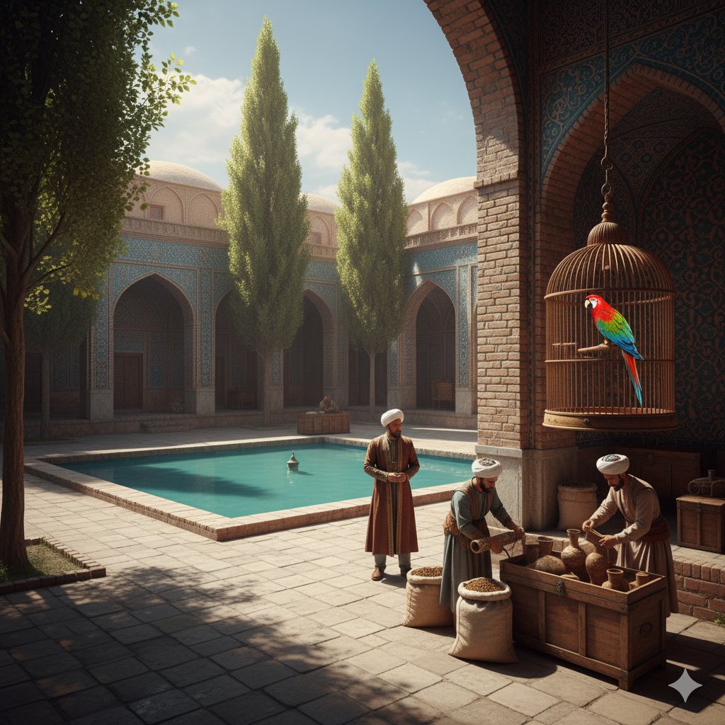 عکس سمت چپی رو دادم به نانو بنانا و بهش گفتم به هیچی دست نزن، همه‌چی مطابق رفرنس باشه فقط طوطی رو بذار داخل قفس

عکس سمت راستی رو بهم داده و همه کاری کرده جز اونی که باید انجام میداد😂😂