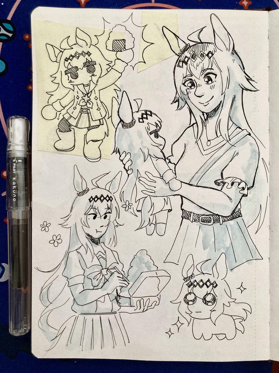 oguri sketchbook page 🍙