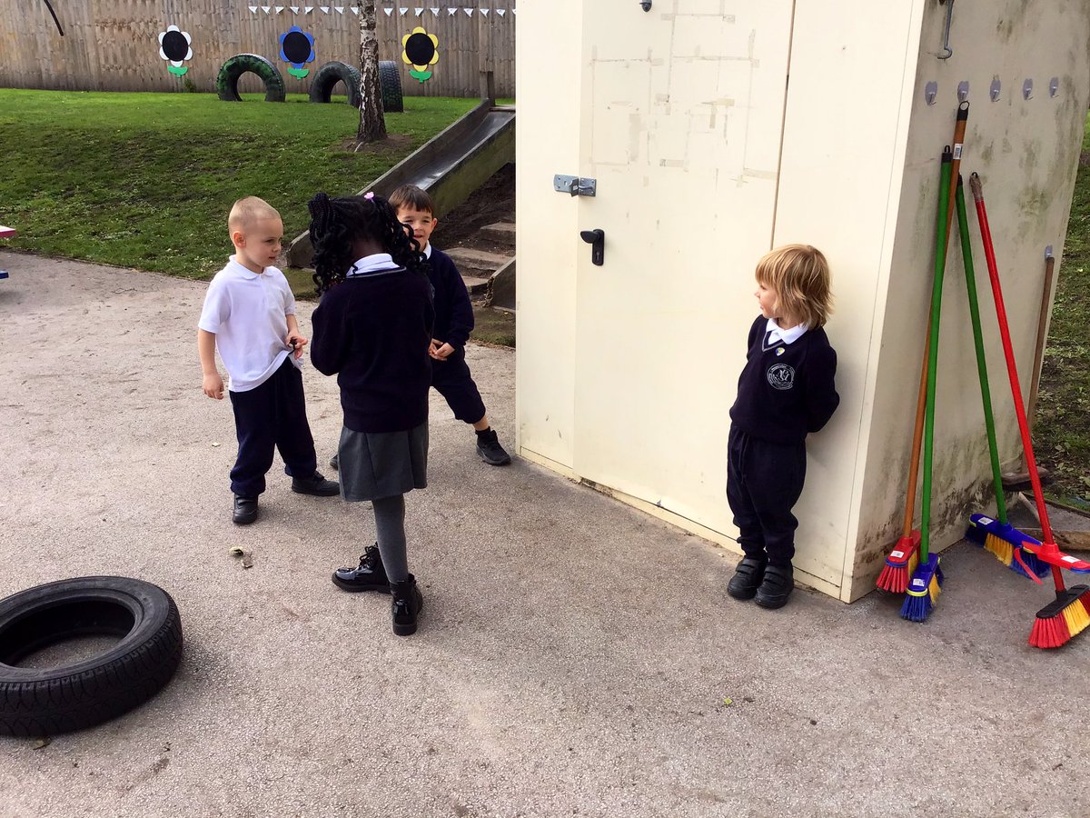 Receptionmonksd's tweet image. We love exploring outside. Today we explored the sand, acted out stories and investigated how far the cars and acorns rolled. #classR1