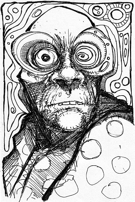 ArtistByron's tweet image. memory lane
#inkonpaper #art