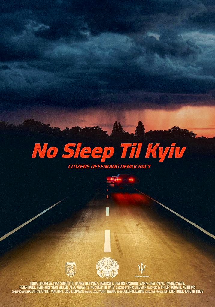 LauriBambus's tweet photo. Estonia stands with Ukraine 🇪🇪🤝🏻🇺🇦

@EstEmbassyItaly was pleased to welcome Stefano Alberico, colleagues and friends to the screening of a documentary ‘No Sleep Til Kyiv’.

Thank you to everyone who give &amp; deliver critical aid to Ukraine.
#StandWithUkraine️ 🇺🇦
#StrongerTogether https://t.co/Drpkg3NU5t