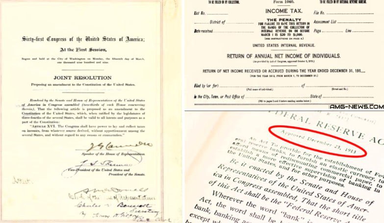 🚨THE TAX TRAP — AMERICA’S HIDDEN ENSLAVEMENT

In 1913, they said the income tax was temporary. A tiny rate. Only for the rich. A patriotic duty. They lied. What began as 7% became 77% in five years. War was the excuse. Control was the goal. The “temporary” tax mutated into a