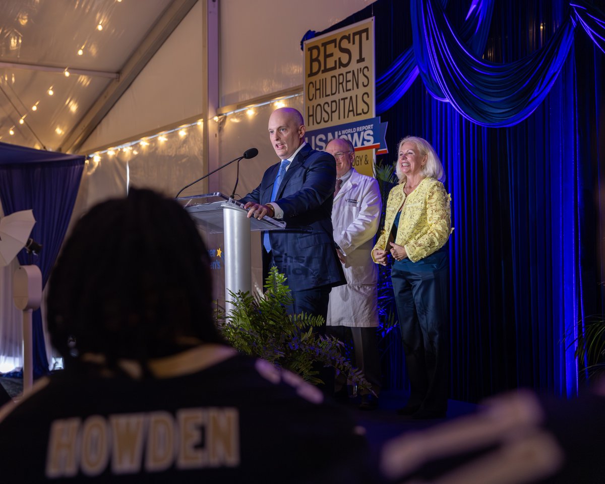 Saints's tweet image. Honored to celebrate @OchsnerHealth Children&apos;s Hospital being named Louisiana’s #1 children’s hospital for the fifth year in a row by U.S. News &amp;amp; World Report with additional honors in the nations Top 50 in two specialities!