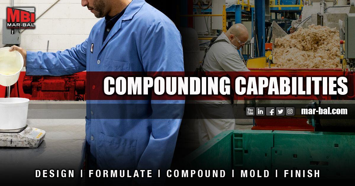 MarBalOneSource's tweet image. More than just a molder, Mar-Bal possesses exceptional materials engineering and compounding capabilities. Learn more about compounding and our other core competencies on our site: hubs.ly/Q03LvNP_0 #compounding #materialsengineering #BMC #SMC #formulation #composites