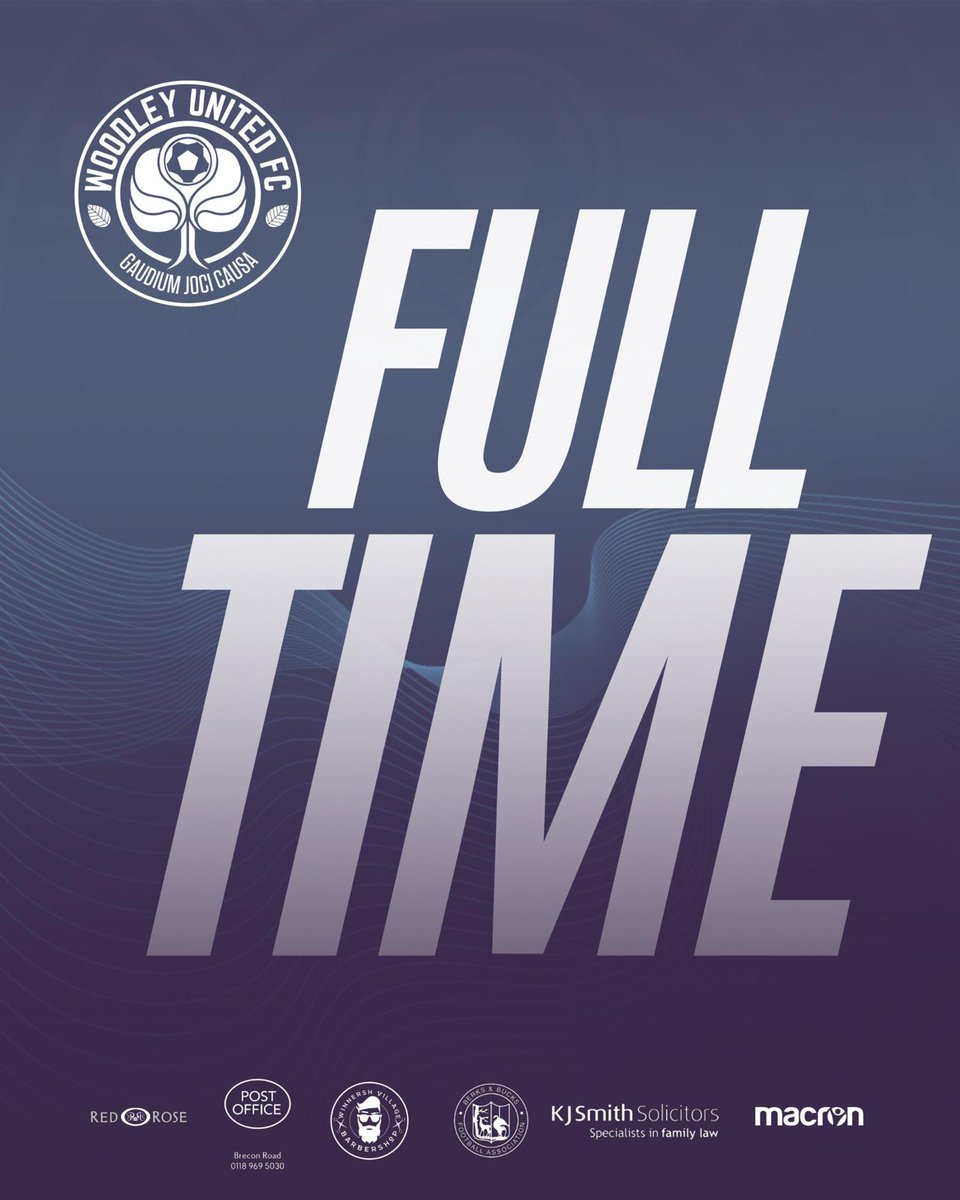 <a href="/molesey_fc/">Molesey Football Club</a> <a href="/ComCoFL/">Combined Counties Football League</a> 🔚 FULL-TIME | Molesey FC 1 🆚 2 Woodley Utd

A ground out 3 points at away against <a href="/molesey_fc/">Molesey Football Club</a>  

Goals from Kasper &amp; Troy seal the win in <a href="/ComCoFL/">Combined Counties Football League</a>

Reaction from Manager <a href="/jordanhblake/">Jordan Blake</a> to follow.

🩵On to the next game!

#NonLeague | #WeAreUnited🩵 | #Matchday