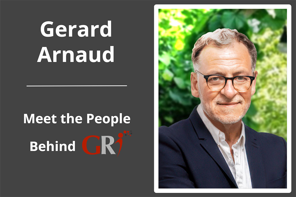Meet Gerard Arnaud, the one who started GRI in France! Before consulting, Gerard had leadership roles in auto, insurance, &amp; retail industries. He successfully led GRI’s deployment in co's like Randstad, bringing a strong interest in developing people &amp; his positive energy.