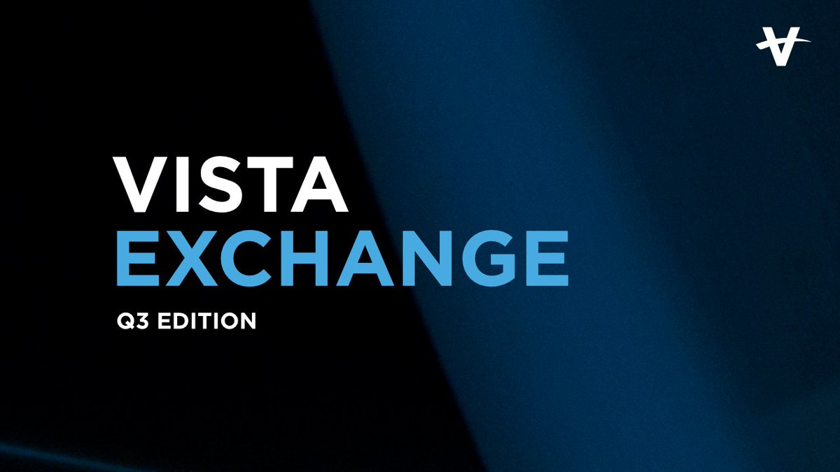 Vista_Equity's tweet image. See Q3 investment activity and updates from across our global #EnterpriseSoftware ecosystem in the latest edition of the #VistaExchange: bit.ly/4mT3th8