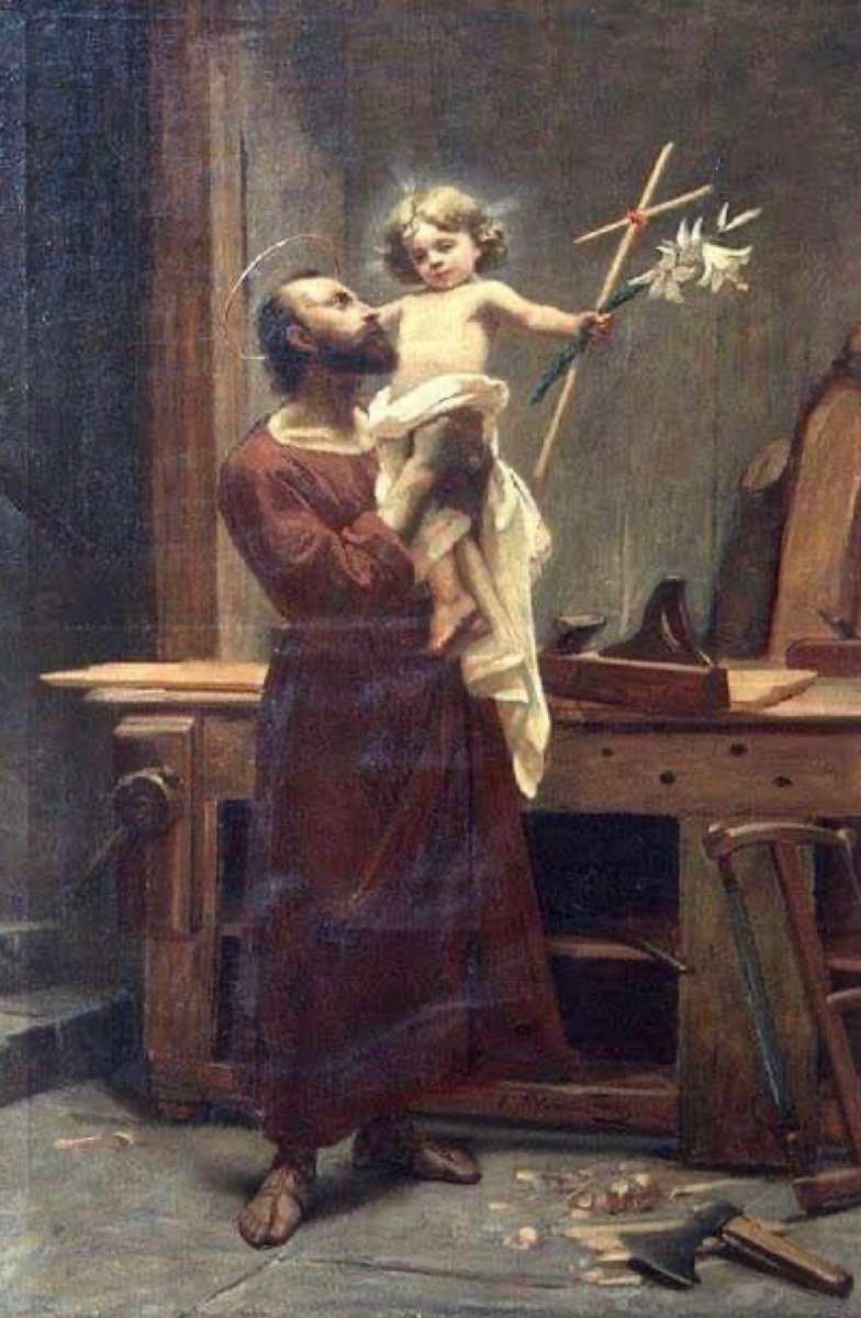 St Joseph, guide my husband in leading our family.