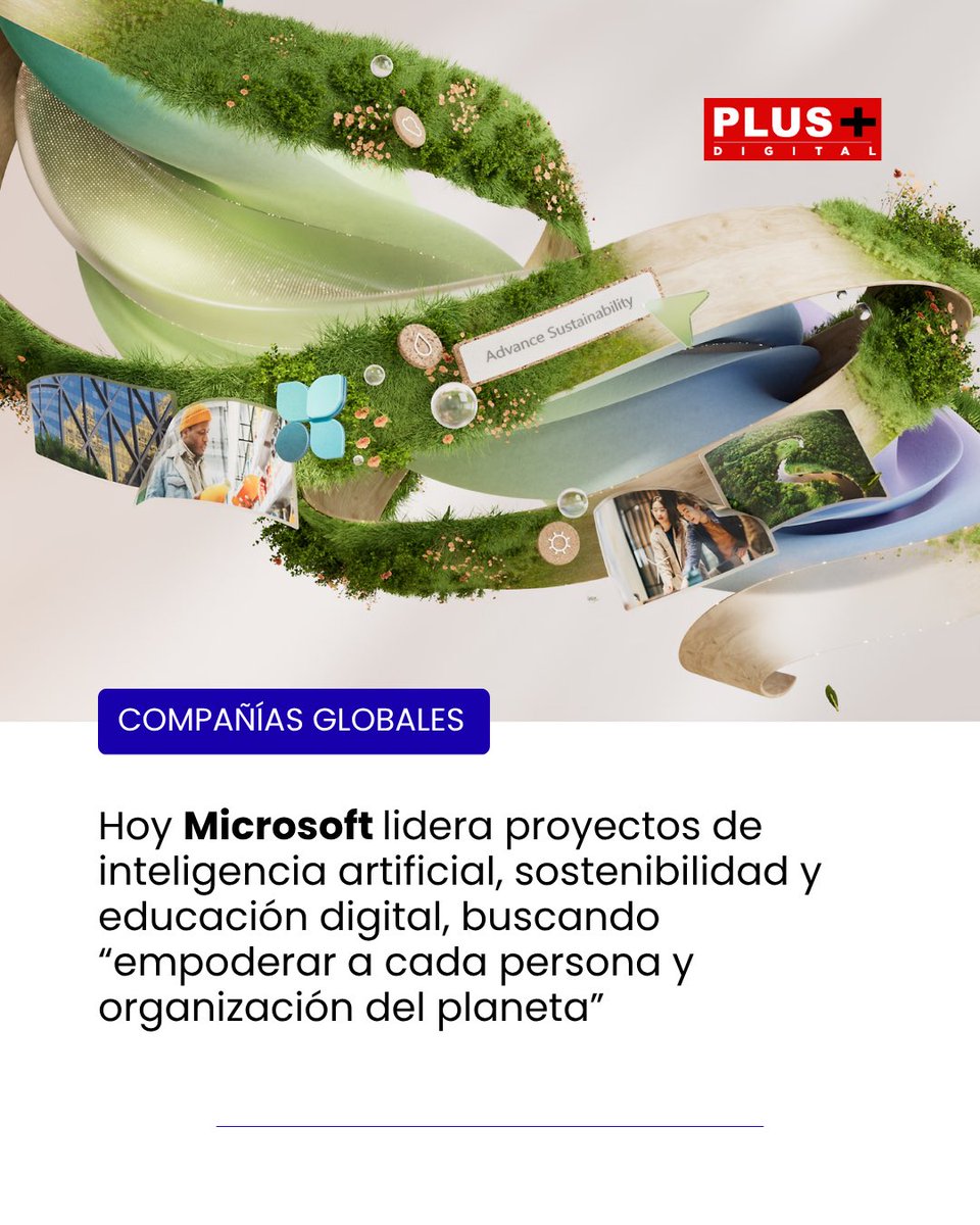 RevistaPLUSPY's tweet image. 🧵 La historia de @Microsoft 💻 — cómo dos jóvenes cambiaron el mundo desde un garaje.
#Microsoft #BillGates #Tecnología #Innovación #HistoriaTech #TransformaciónDigital #IA #Windows #Azure #Xbox #Negocios #RevistaPLUS #PLUSdigital