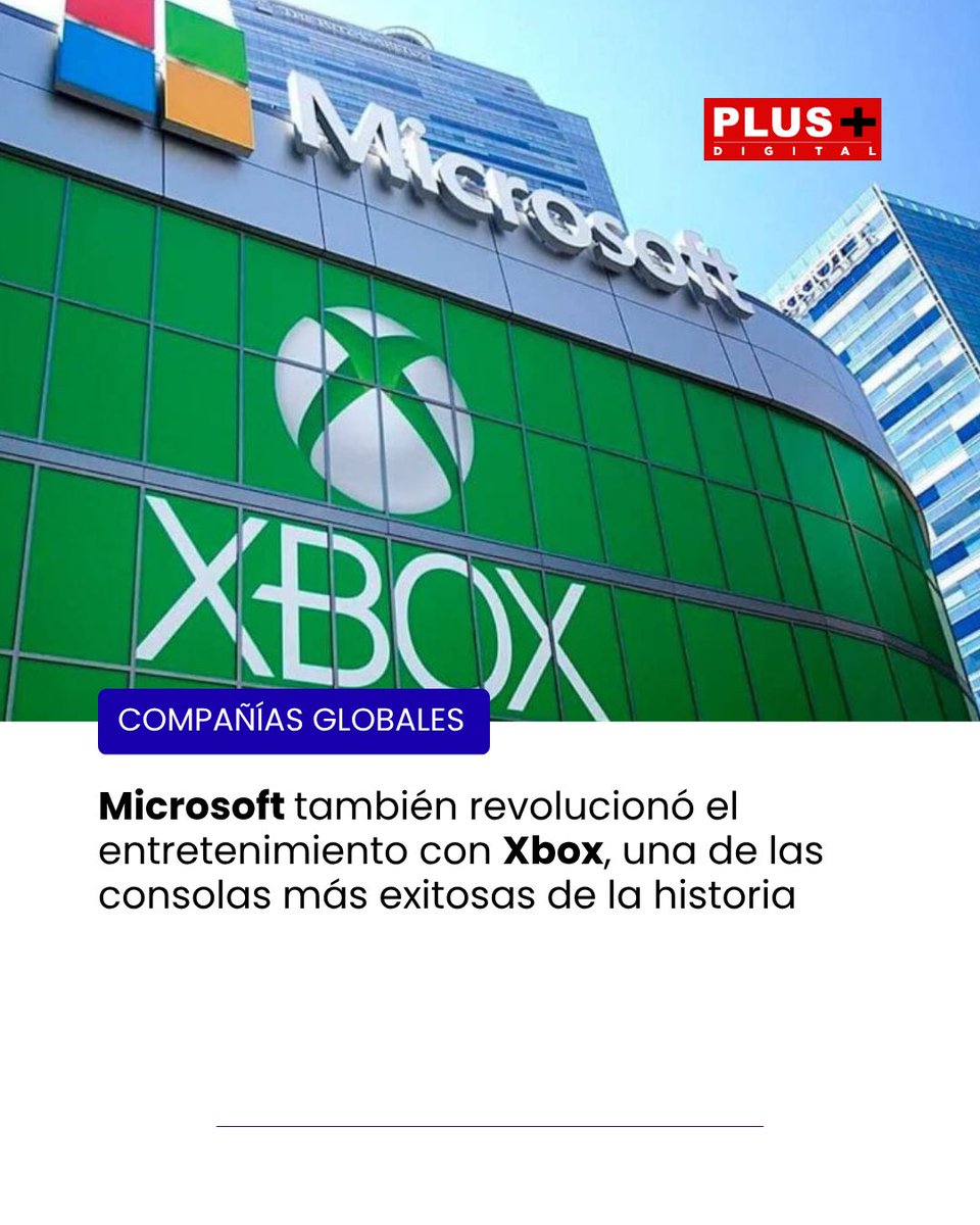 RevistaPLUSPY's tweet image. 🧵 La historia de @Microsoft 💻 — cómo dos jóvenes cambiaron el mundo desde un garaje.
#Microsoft #BillGates #Tecnología #Innovación #HistoriaTech #TransformaciónDigital #IA #Windows #Azure #Xbox #Negocios #RevistaPLUS #PLUSdigital