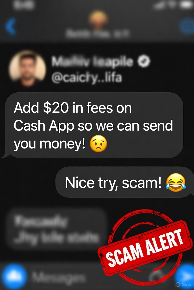 Katelyn121416's tweet photo. 🧵1/3 Tired of X DMs? “Add $20 in fees on Cash App to get money!” scams and thirsty bots are everywhere. Creators stuck with sketchy PayPal links too. Let’s stop this with safer DMs + in-app payments. Who’s in? 📷#XFeatures https://t.co/fPGJ7OJ4ud