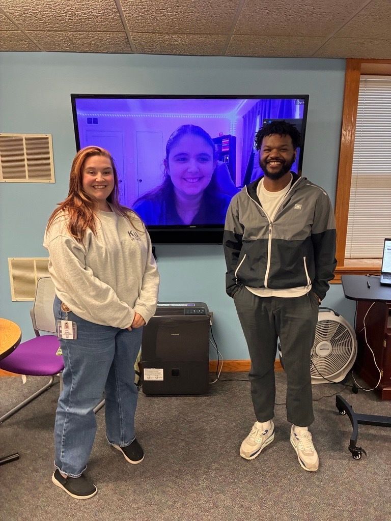 KStateMcNair's tweet image. Thanks to McNair alumni Bailey Roberts, Julia Rivera, and Sharaden Staten for lively discussion on navigating graduate school at this week's seminar. #TRIOWorks