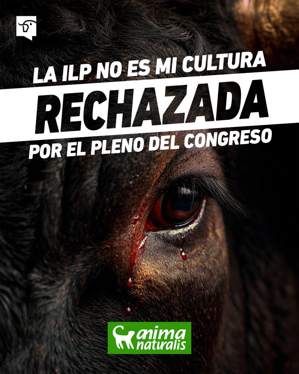 AnimaNaturalis's tweet image. 🔴🇪🇸🏛 El Congreso ha rechazado la toma en consideración de la ILP @NoEsMiCultura
✔️ Sumar, ERC, Bildu, Podemos, Junts, PNV, BNG han votado a favor.
❌️🐂 Pero los votos del PP, Vox, UPN y la abstención del PSOE han amordazado a las más de 715.000 personas que solicitaban…
