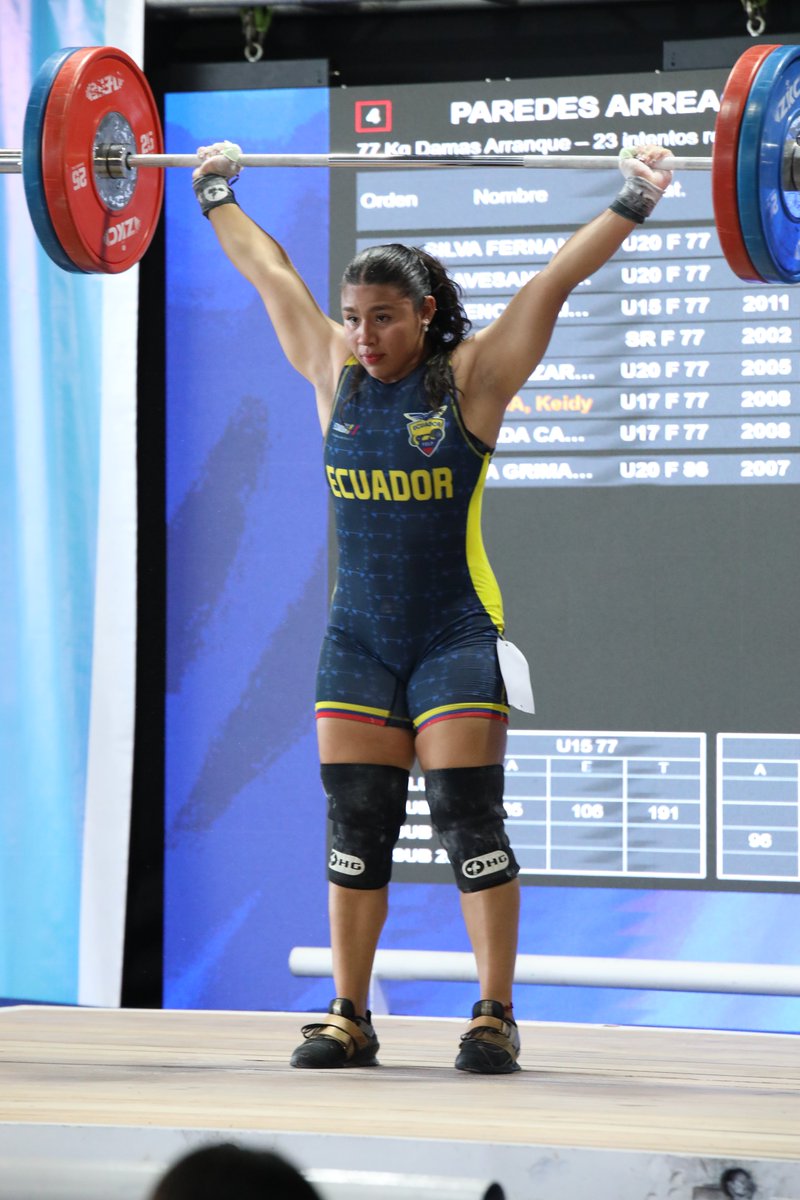 La destacada atleta albiceleste Bella Paredes Arreaga, figura nacional e internacional del levantamiento de pesas, debutará este miércoles 8 de octubre, en la categoría de los 76 kilogramos, durante la 90.ª edición del Campeonato Mundial Absoluto de Levantamiento de Pesas 2025,