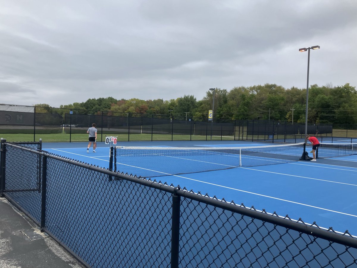 Thankful for Crawfordsville for opening their courts for tonight’s Individual Sectional match.  Good luck Ayden!