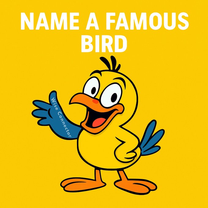 Name a famous bird