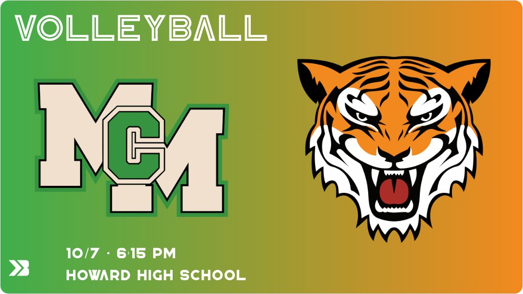 Volleyball (Varsity) Game Day! - Check out the event preview for the The McCook Central/Montrose Fighting Cougars vs The Howard Tigers. It starts at 6:15 PM and is at Howard High School. gobound.com/sd/sdhsaa/voll…