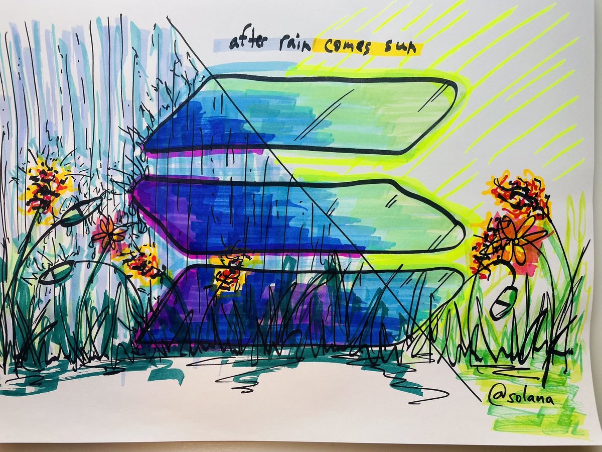 after rain comes sun 🌦️