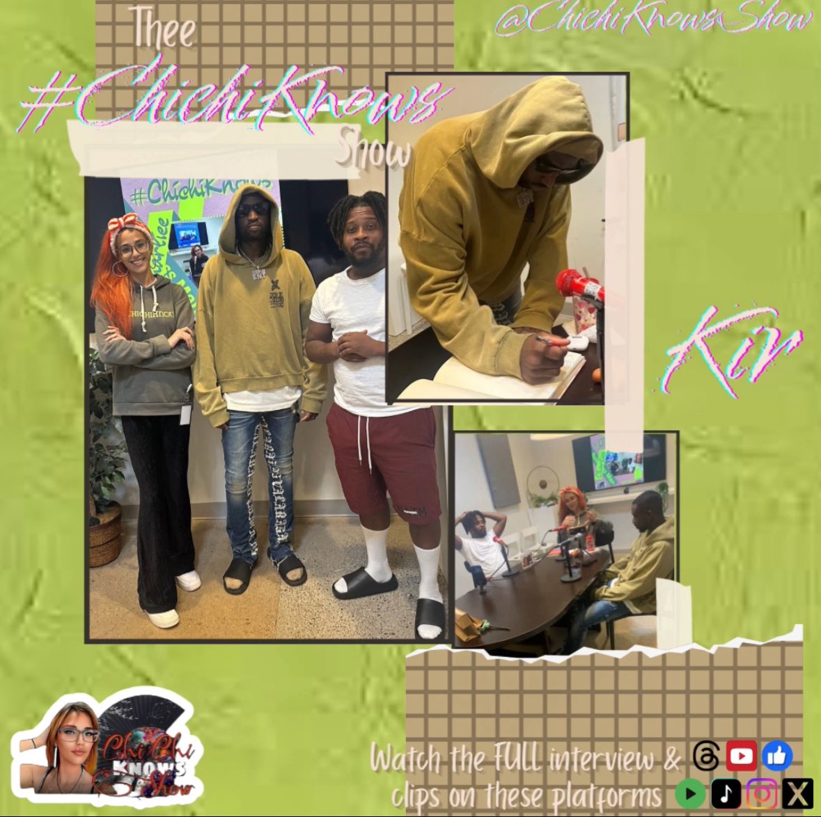 ChichiKnowsShow's tweet image. I hope 🤞 you were all able to watch 📺 @kir215__ 🔥 FULL interview 🎙️ on our youtube channel. If you haven’t comment 💬 “ Kir 215 ” below ⬇️ and someone from our team will send you the direct link 🔗 to subscribe 👆 ( FREE ) &amp;amp; tap in❗️Thank you 🙏 …

#PhillyX #pikman #PamBondi