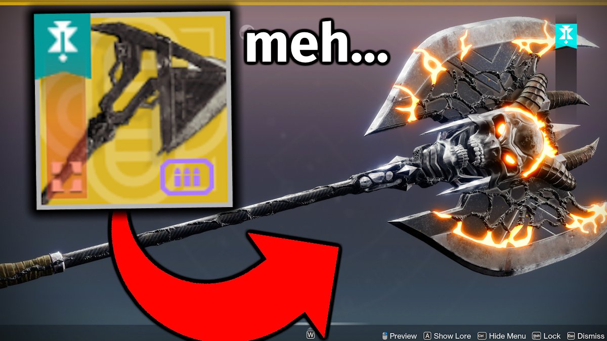 Meh Exotic Mission, Timegated Secrets?, and Reoccurring Bugs...

The exotic is cool though! 

Let's chat -> youtube.com/watch?v=8jxaeN…