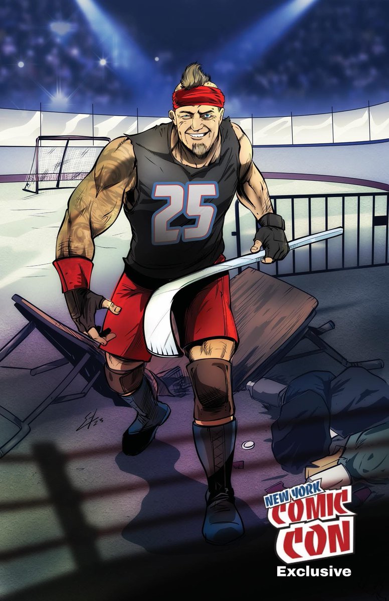 Get your <a href="/NYComicConRP/">New York Comic Con ᴿᴾ</a> exclusive <a href="/DarrenMcCarty4/">Darren McCarty</a> signed poster this Friday-Saturday at <a href="/MessBucketComic/">Mess Bucket Comics</a> booth 1952. Only 115 available! #messbucketcomics #nycc