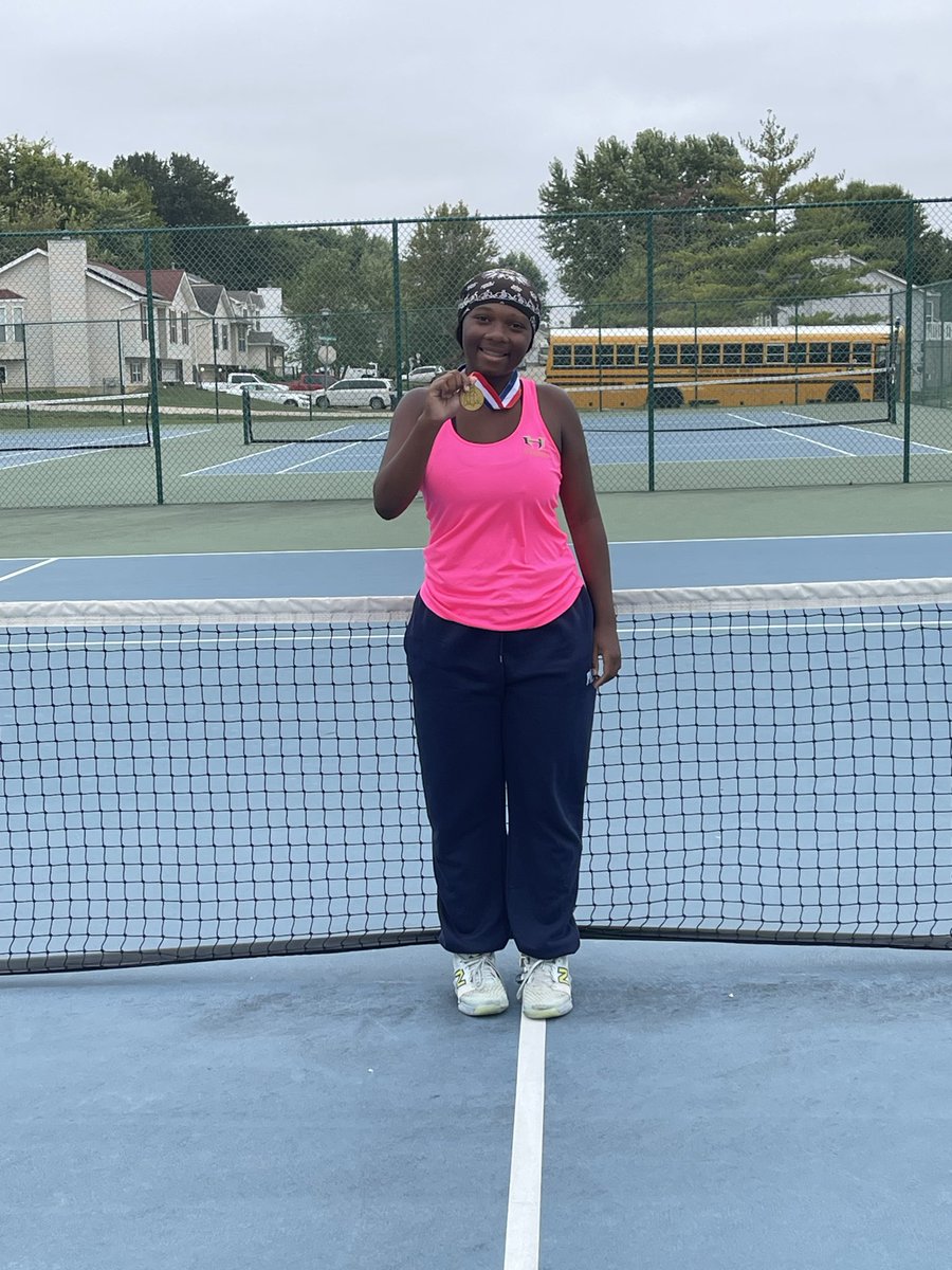 Conference Champion!!

Congratulations Jenny on 1st place 🥇 at 1 singles!!!