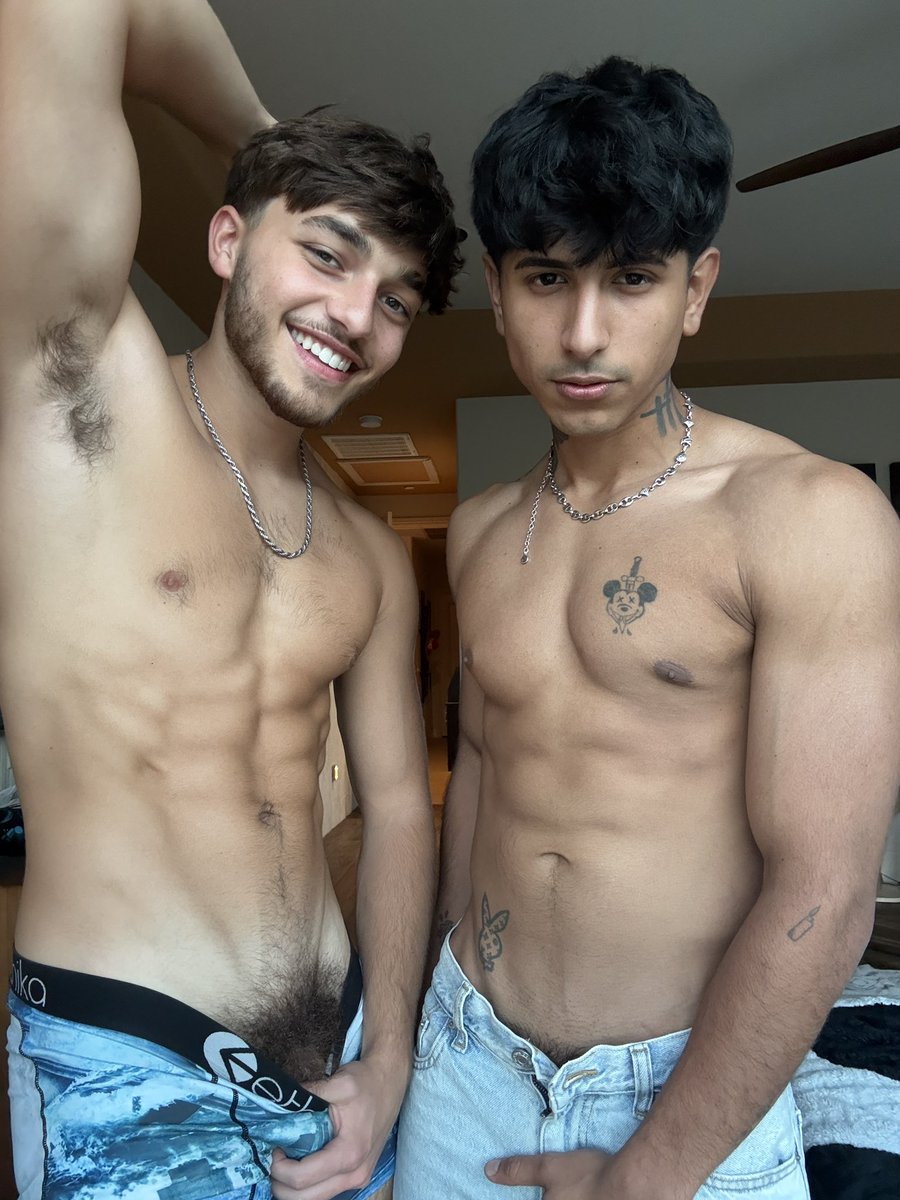 My first collab with <a href="/noah_foxxx/">Noah Foxxx</a> Drops tonight at 7PM EST on OnlyBrad.fans 😏 Be ready 🍆