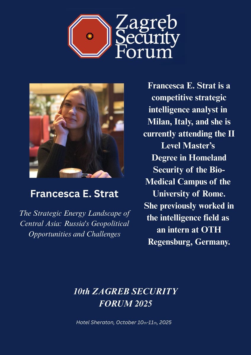We’re excited to welcome Francesca E. Strat to the Security Forum!  Join us and explore today’s key security challenges together.