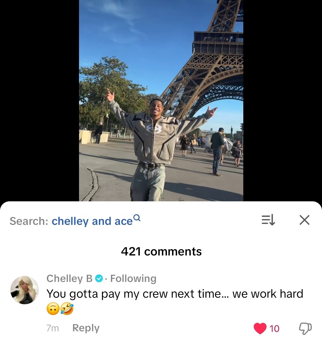 Falalalalahos's tweet image. Chile I love how we all flip the supposed "gotchas" into straight jokes - Chelley talking about her "crew' 😂