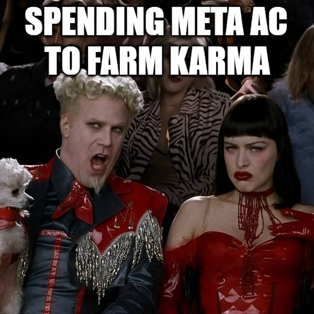 elvis_odoe52917's tweet image. When you see someone flexing their MetaAcces points just to farm karma 💅 #Metacces #Zealy