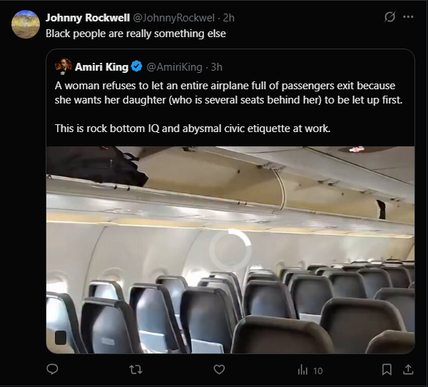 pr0XYTV_'s tweet photo. @JohnnyRockwel @TexasRaquel @YourAnonNews Might have something to do with your obsession with Black People.

Weird right?
I dont think its calling everyone a Nazi..
Just the ones who post shit like you do. https://t.co/fmht9EzDq1