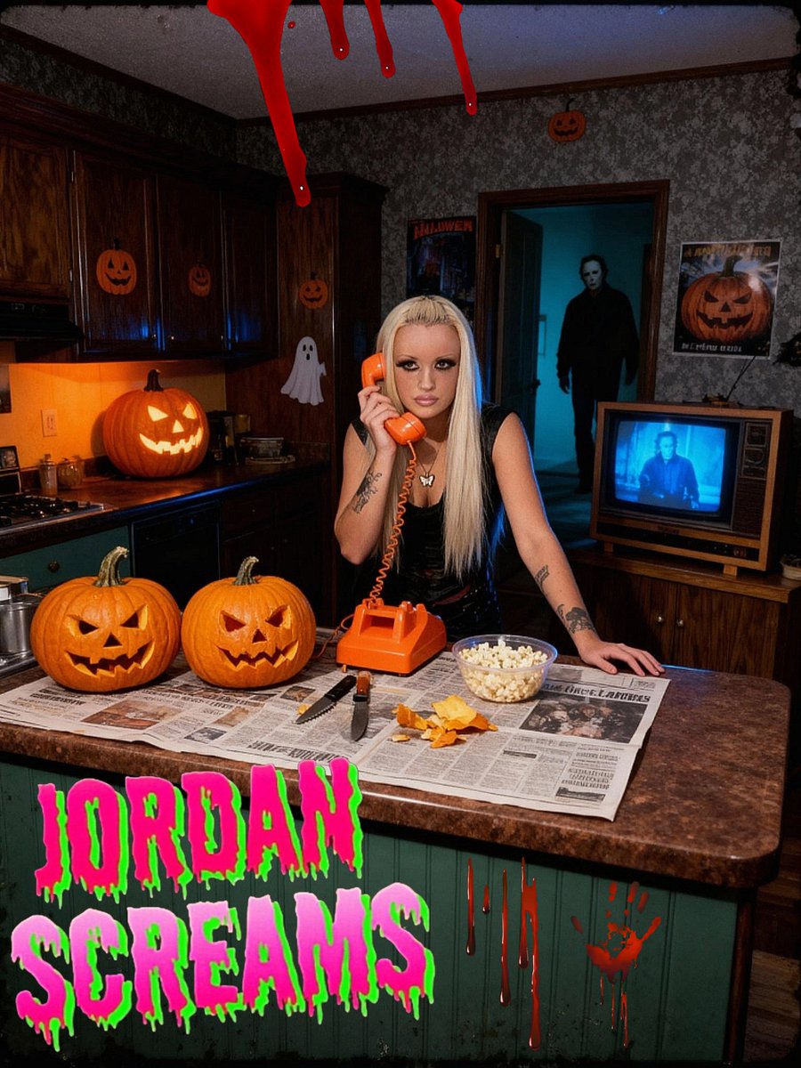 I LOVE horror and Halloween movies and televisions shows. 🎃🎞️🍿📼🎬 My favorite is Buffy the Vampire Slayer! 🧛‍♀️🩸Been a fan since the show first began. These photos of me were inspired by the show. Time to kick some monster ass, and then fall in love after. 🔪🩸😍👊💥