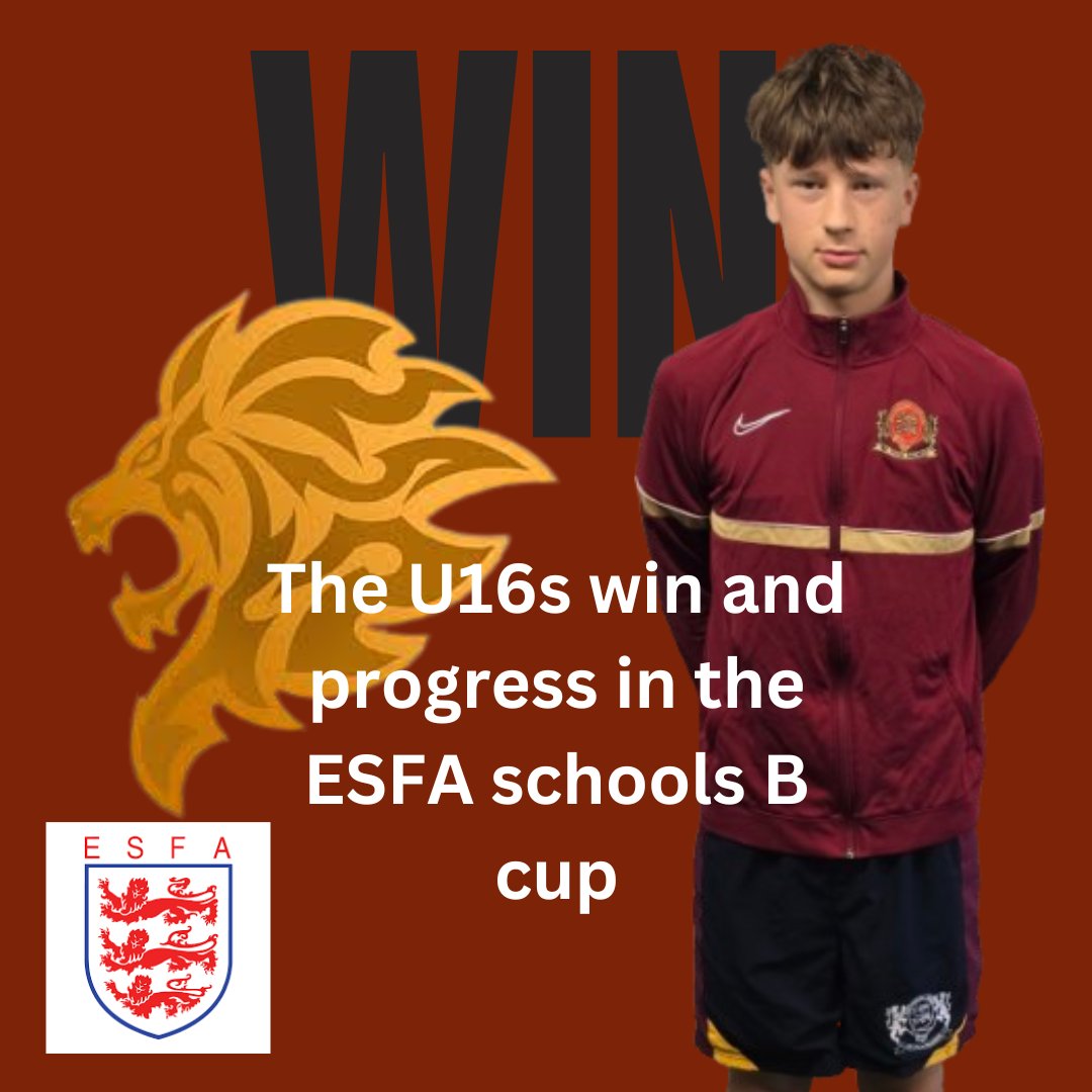 Buckswood win in the <a href="/schoolsfootball/">English Schools' Football Association</a> national B cup #buckswoodlions #football