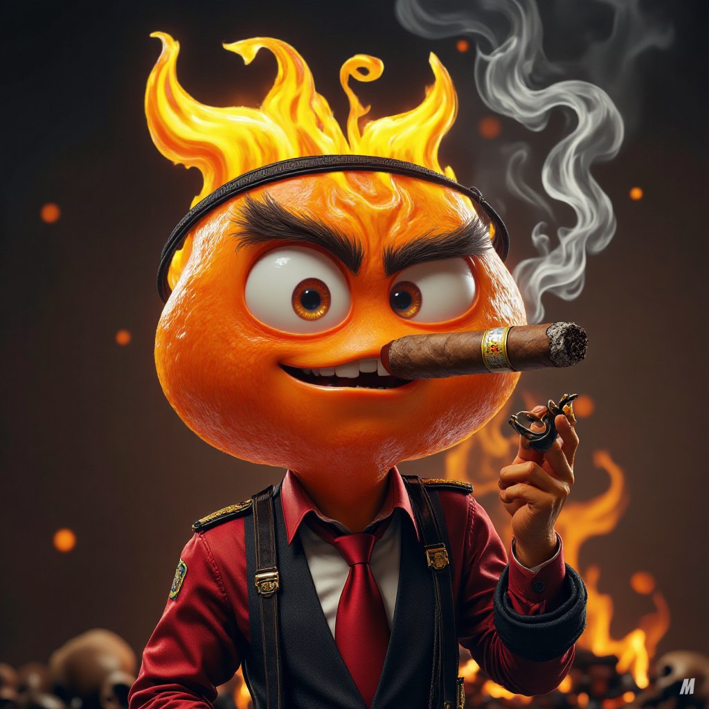 crypto_ROAST's tweet photo. @gordongekko Mr Roast in the house.  I'm the fiery crypto meme that slays celebrities and influencers alike. No one is safe so come join the fun in Roast Pit TG and be part of something huge! 
$ROASTED 
7EV4rstrZvPLhmHZPuaGH6mFs8RmxSoqQcFQUsUGpump https://t.co/JLc4XCzYWT