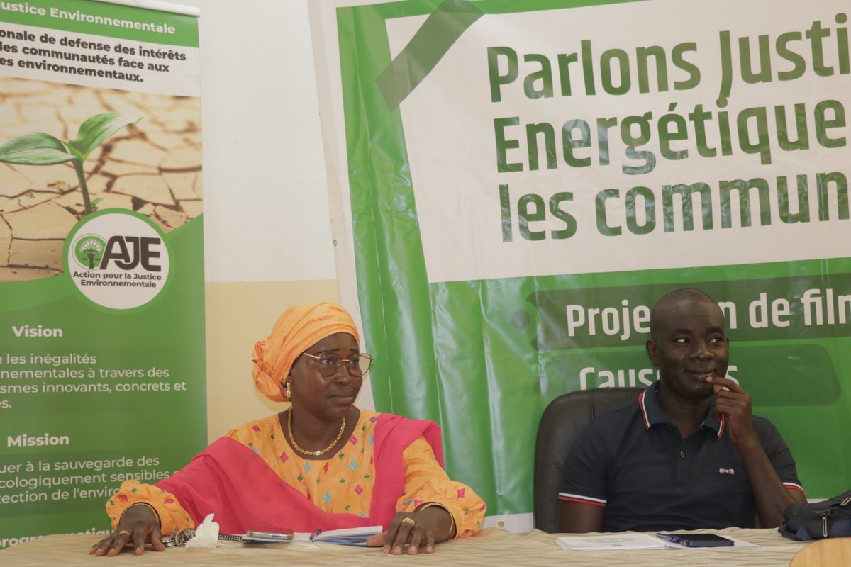 Actionjusticee1's tweet photo. Atelier de sensibilisation des acteurs locaux de #Fatick sur la justice énergétique dans la ville de Fatick
Dans le cadre de l’initiative « Parlons justice énergétique avec les communautés », @Actionjusticee1 , en partenariat avec la Fondation @BoellStiftung , le #cedaf de Fatick, @ongfee1993 et les #journalistes , ont organisé des ateliers de sensibilisation et de discussions les 30 septembre et 2 octobre 2025. Une première session s’est tenue avec les Organisations Communautaires de Base (OCB) telles que les badiénou gokh, les imams et les délégués de quartiers. Une autre session s'est tenue avec les Organisations de la Société Civile (OSC), des journalistes et les services techniques de la région.
1/4