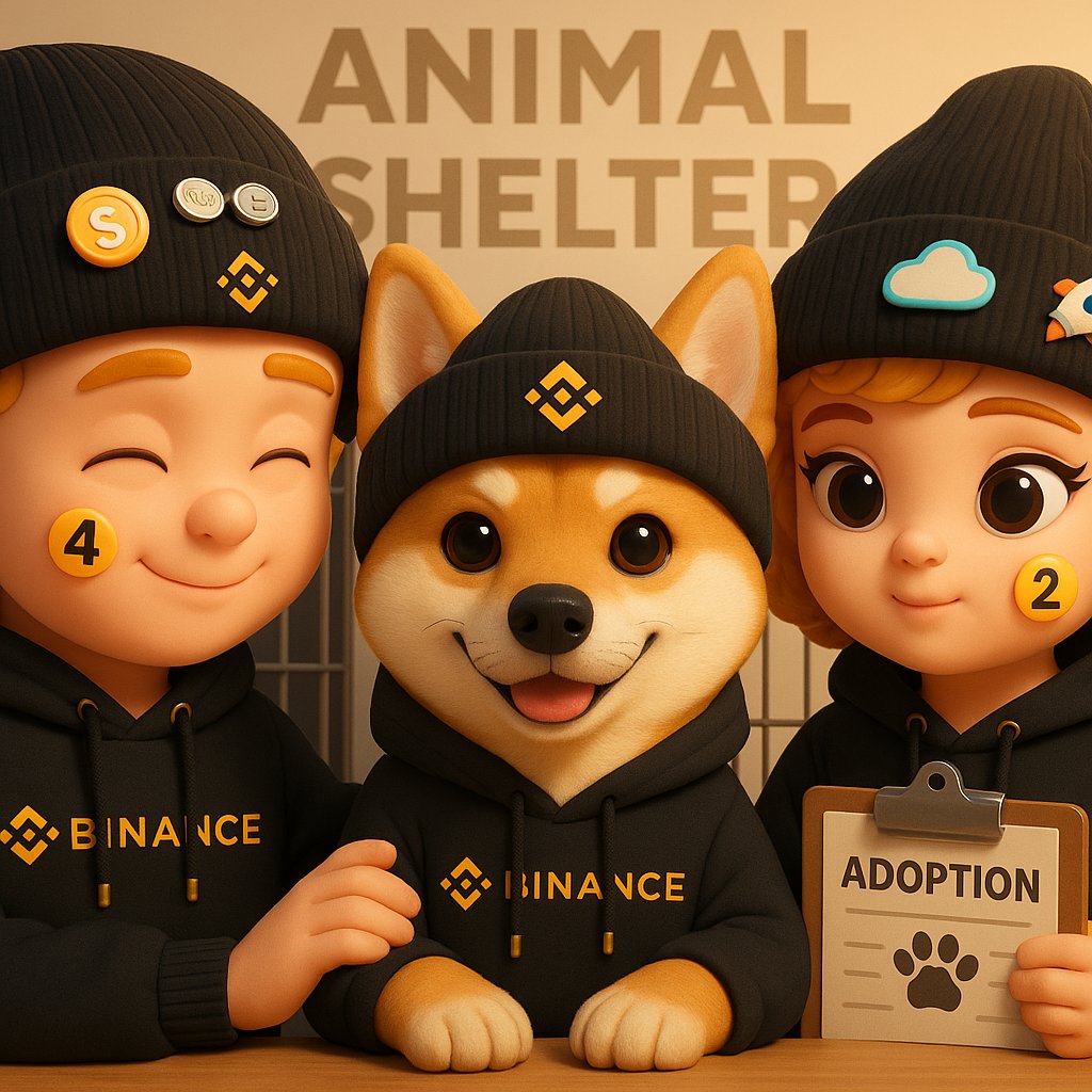 PalWoof's tweet photo. $PalWoof

🐾 Big news! 🐶
Palie and Palu just adopted Palwoof 🎉
Welcome to the Binance family 💛
#AdoptionDay #BinanceFamily #Palwoof #CryptoPets
📸 “A new member, a new adventure!” https://t.co/qf2WsRFXvC