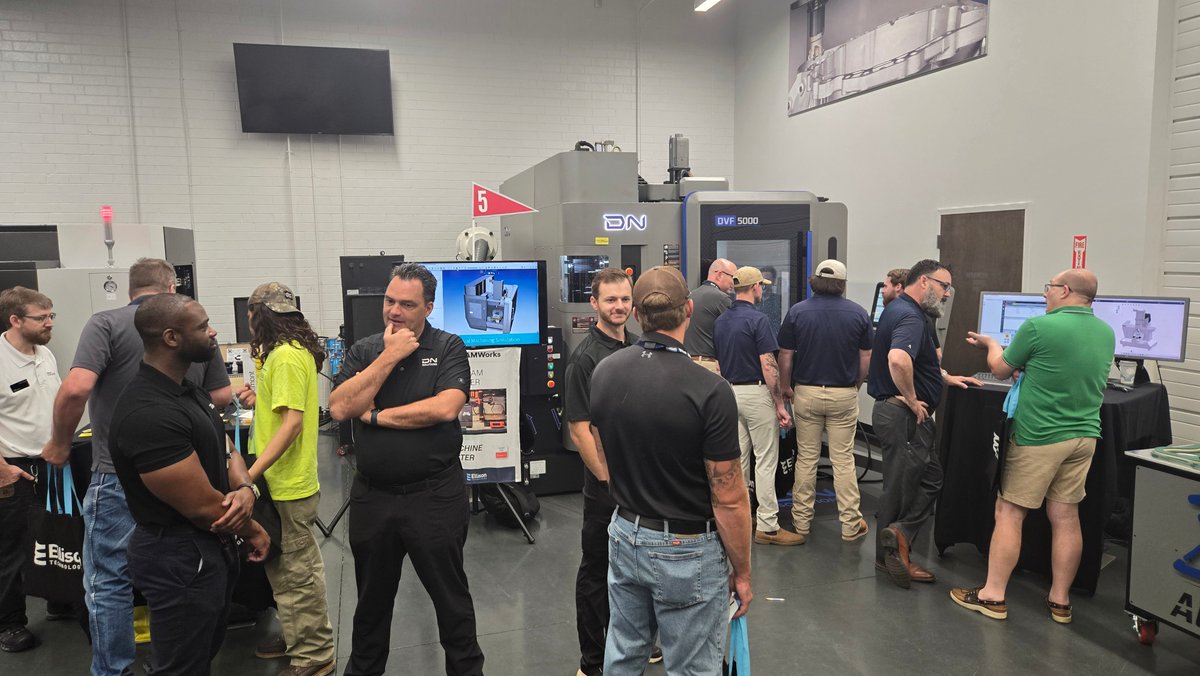 CAMWorks's tweet image. Join us on the Journey of the Part!
We&apos;re excited to partner with Ellison Technologies and GSC to showcase the #Power of HCL CAMWorks!
Witness the part that was programmed using HCL CAMWorks and then cut on state-of-the-art Ellison machines! 
Know more-  ellisontechnologies.com/about-us/events