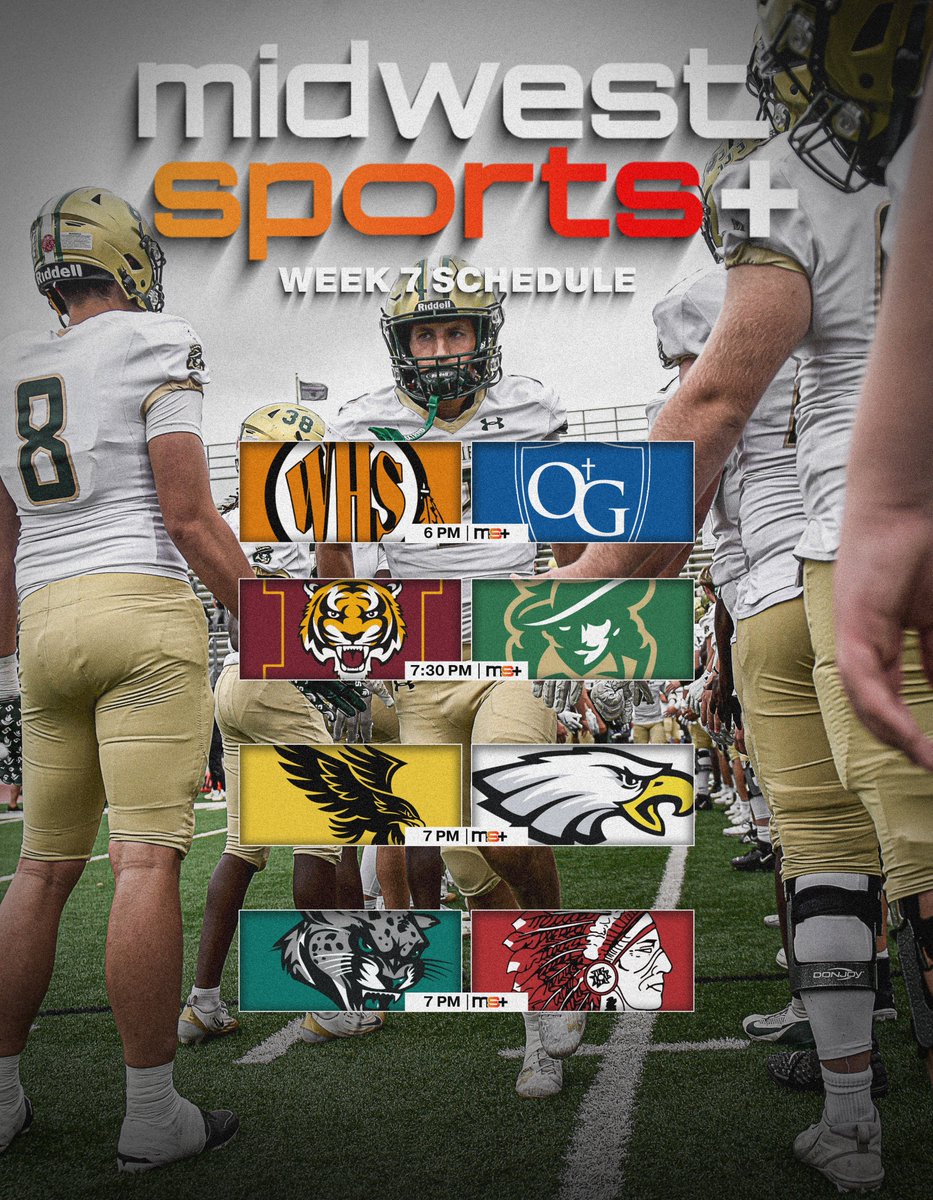 Another week of football! 🔥

🏈<a href="/WHS_Fball/">Sioux Falls Washington Warriors</a> vs <a href="/OG_Football/">O'Gorman Knights FB</a> | 6 PM
🏈<a href="/HHSTigerFBall/">Tiger Football</a> vs <a href="/SFJeffersonFB/">Sioux Falls Jefferson Football</a> | 7:30 PM
🏈<a href="/HintonCSD/">Hinton Blackhawks</a> vs <a href="/LBEaglesFB25/">Lawton-Bronson Football</a> | 7 PM
🏈<a href="/SVJags/">Southeast Valley</a> vs <a href="/SpiritLakeIA/">Spirit Lake Schools</a> | 7 PM