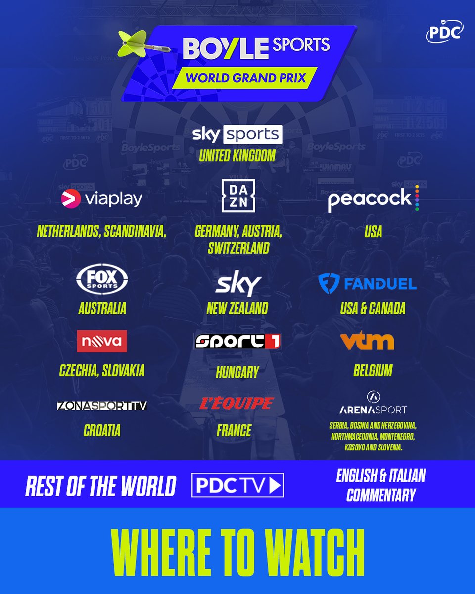 PDC Darts tweet media